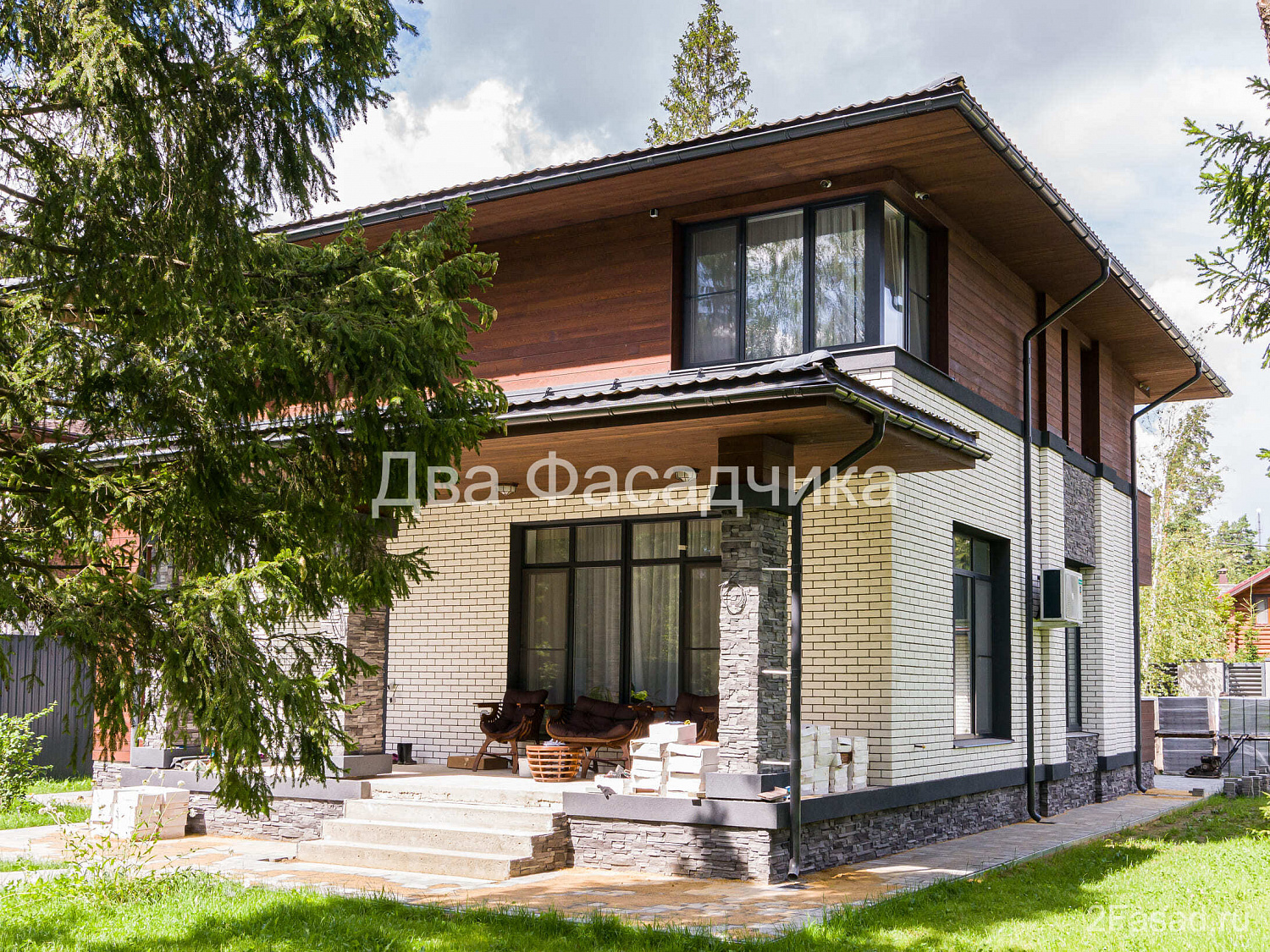 Утепелние фасада минеральной ватой фото - Два фасадчика